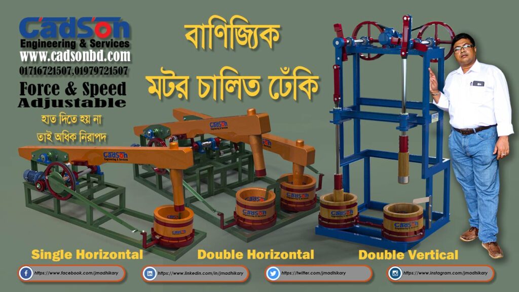 Motorized Dheki of CADSON